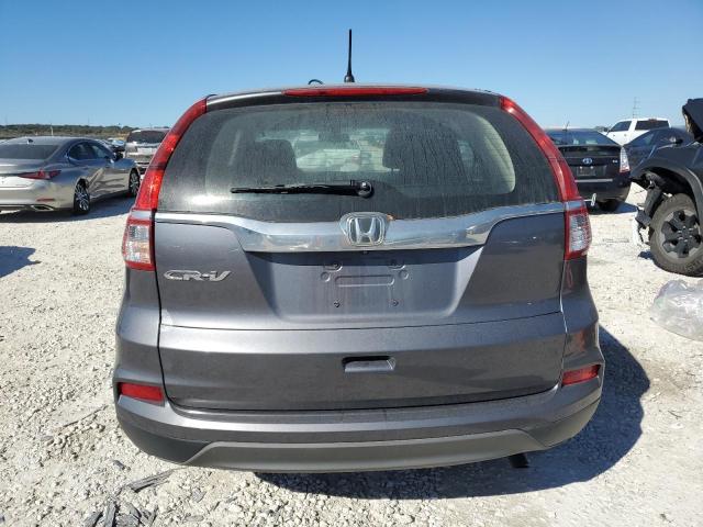 2HKRM3H39FH509060 - 2015 HONDA CR-V LX GRAY photo 6