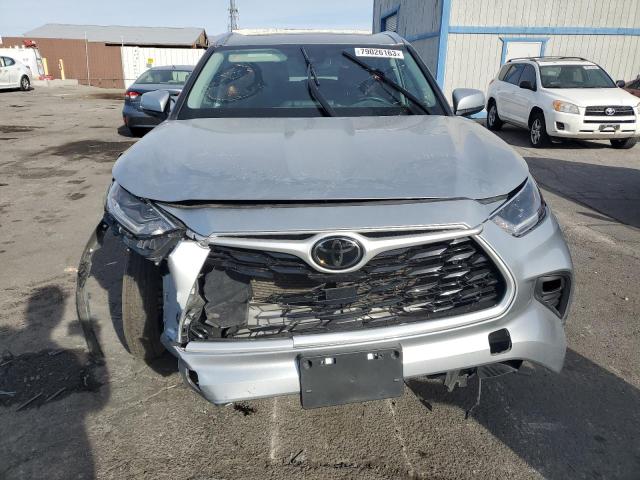 5TDGZRAH2MS064038 - 2021 TOYOTA HIGHLANDER XLE SILVER photo 5