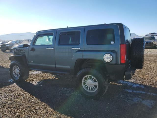 5GTDN136168199491 - 2006 HUMMER H3 GREEN photo 2