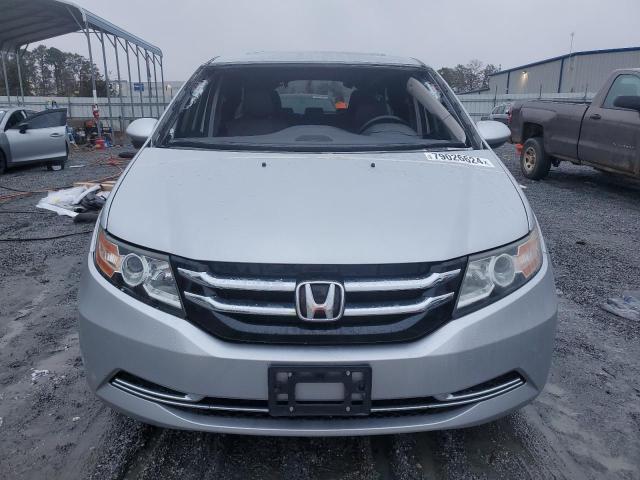 5FNRL5H6XFB109032 - 2015 HONDA ODYSSEY EXL SILVER photo 5