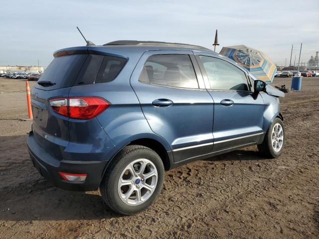MAJ3S2GE7MC442403 - 2021 FORD ECOSPORT SE BLUE photo 3