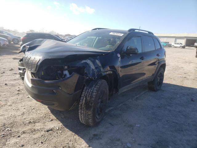 1C4PJMBX5ND538366 - 2022 JEEP CHEROKEE TRAILHAWK BLACK photo 1