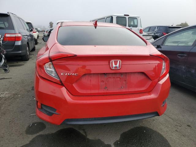 2HGFC2F74HH536993 - 2017 HONDA CIVIC EX RED photo 6