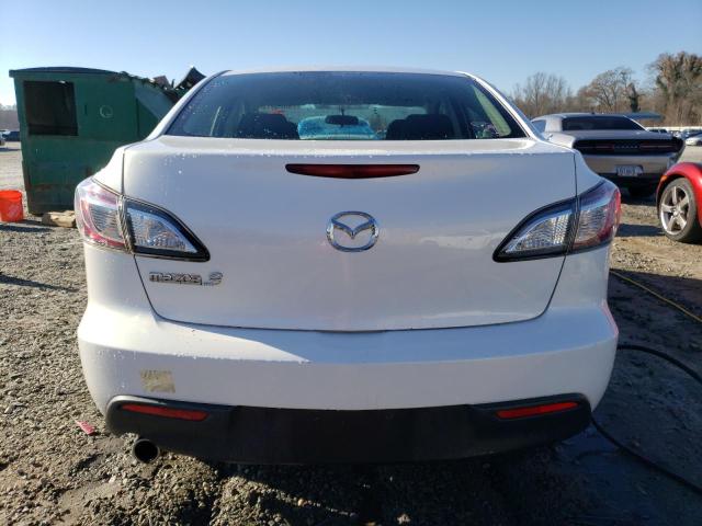 JM1BL1SF8A1218206 - 2010 MAZDA 3 I WHITE photo 6