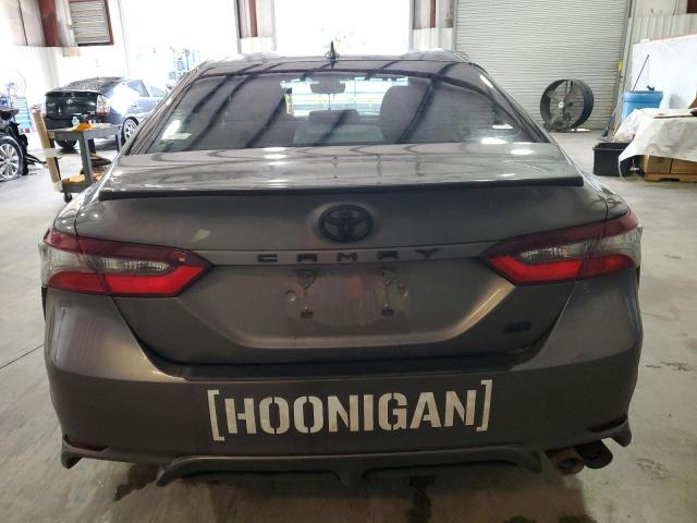 4T1G11AKXRU842881 - 2024 TOYOTA CAMRY SE NIGHT SHADE GRAY photo 6