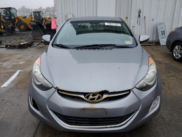 KMHDH4AE2DU926969 - 2013 HYUNDAI ELANTRA GLS GRAY photo 5