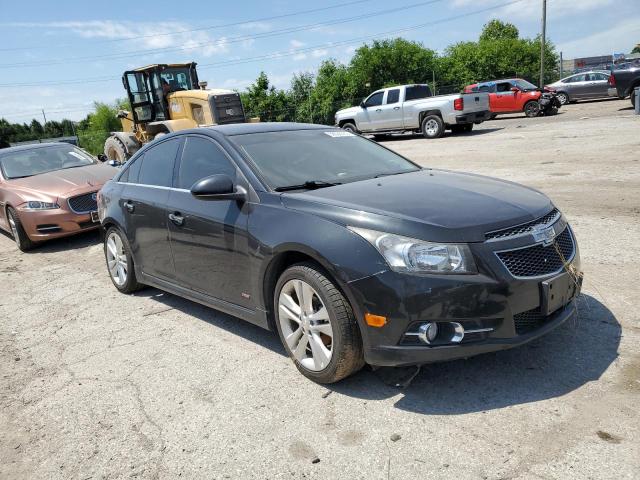 1G1PG5SB2E7311751 - 2014 CHEVROLET CRUZE LTZ CHARCOAL photo 4