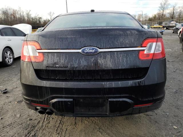 1FAHP2DW2AG165717 - 2010 FORD TAURUS SE BLACK photo 6