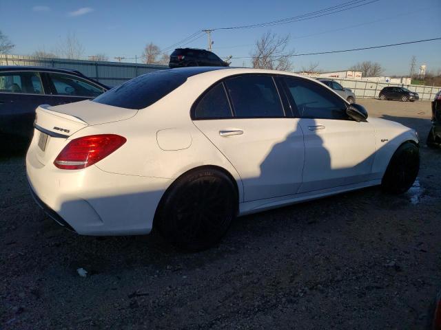 55SWF6EB1GU124858 - 2016 MERCEDES-BENZ C 450 4MATIC AMG WHITE photo 3