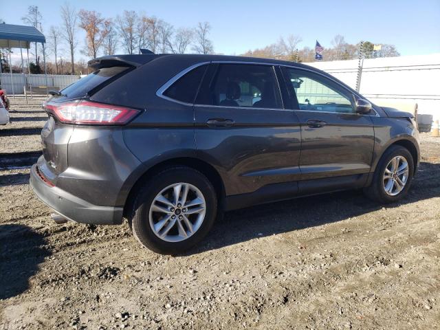 2FMTK3J98FBB16278 - 2015 FORD EDGE SEL GRAY photo 3