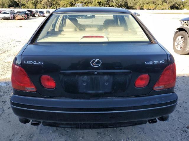 JT8BD69S340201223 - 2004 LEXUS GS 300 BLACK photo 6