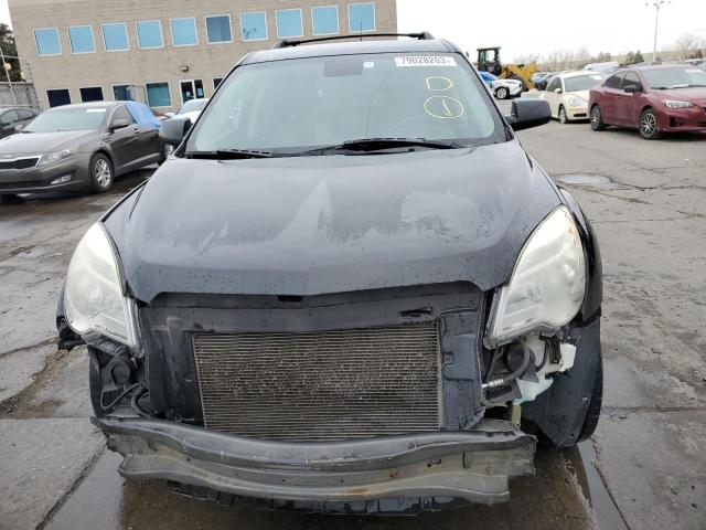 2GNFLEE52C6282731 - 2012 CHEVROLET EQUINOX LT BLACK photo 5