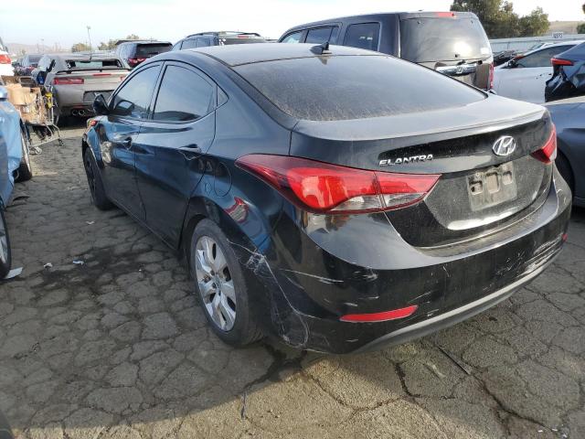 5NPDH4AE3GH701978 - 2016 HYUNDAI ELANTRA SE BLACK photo 2