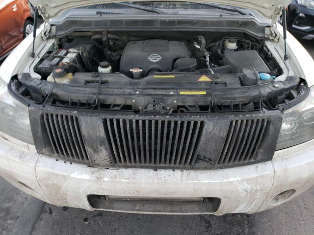 1N6AA06C38N345229 - 2008 NISSAN TITAN XE WHITE photo 11