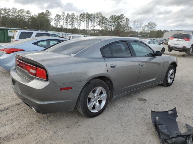 2C3CDXBG1CH162339 - 2012 DODGE CHARGER SE GRAY photo 3