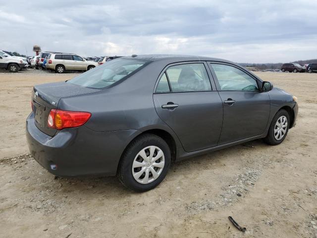 2T1BU4EE9AC525901 - 2010 TOYOTA COROLLA BASE GRAY photo 3