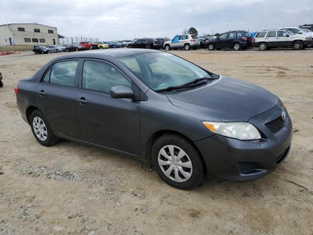 2T1BU4EE9AC525901 - 2010 TOYOTA COROLLA BASE GRAY photo 4