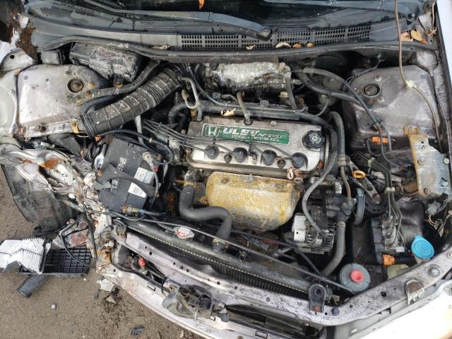 1HGCG6682YA078408 - 2000 HONDA ACCORD EX GRAY photo 11