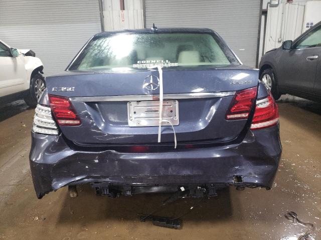 WDDHF8JB5EB063614 - 2014 MERCEDES-BENZ E 350 4MATIC BLUE photo 6