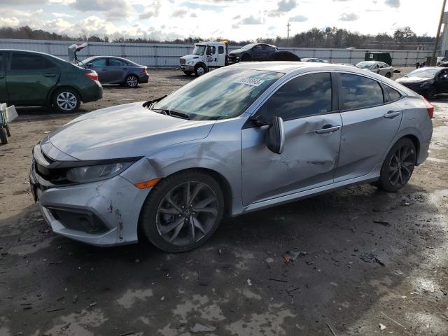 2HGFC2F82LH519529 - 2020 HONDA CIVIC SPORT SILVER photo 1