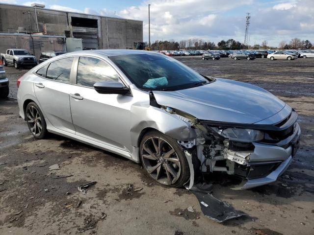 2HGFC2F82LH519529 - 2020 HONDA CIVIC SPORT SILVER photo 4