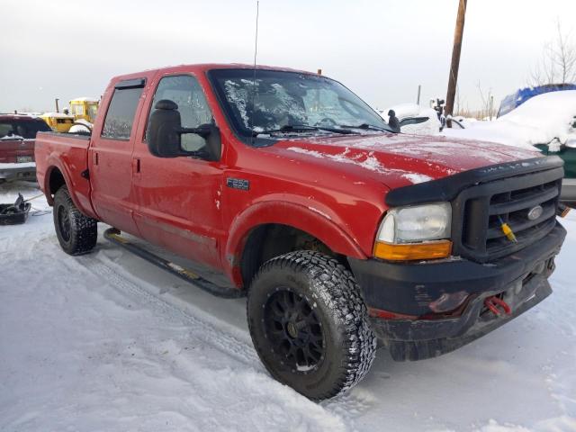 1FTNW21LX3EA41025 - 2003 FORD F250 SUPER DUTY RED photo 4