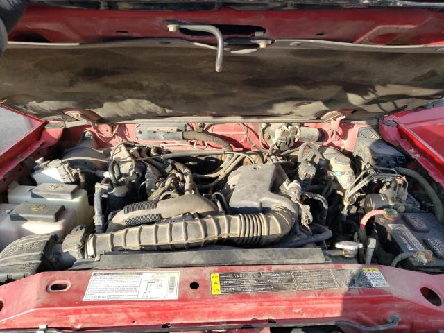 1FTYR10U72PB13617 - 2002 FORD RANGER BURGUNDY photo 11