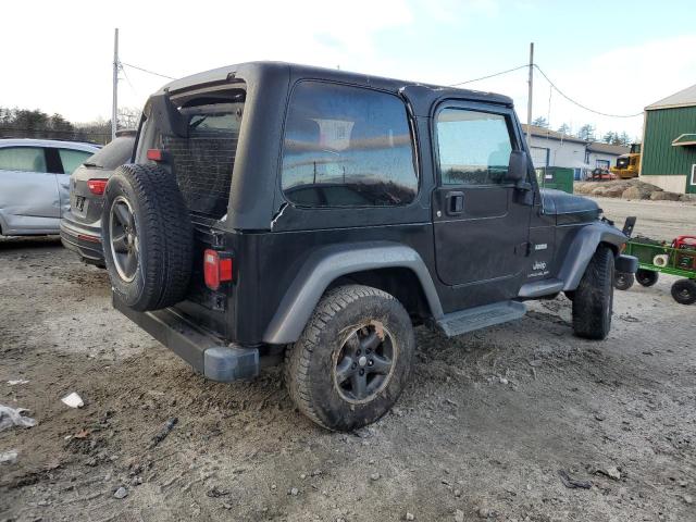 1J4FA39S34P724379 - 2004 JEEP WRANGLER X BLACK photo 3