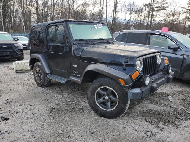 1J4FA39S34P724379 - 2004 JEEP WRANGLER X BLACK photo 4