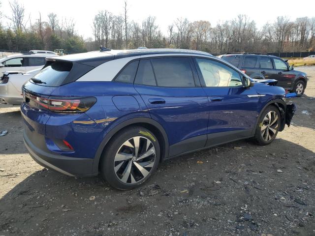 WVGKMPE25NP074377 - 2022 VOLKSWAGEN ID.4 PRO S ლურჯი ფოტო 3