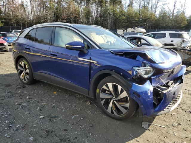 WVGKMPE25NP074377 - 2022 VOLKSWAGEN ID.4 PRO S ლურჯი ფოტო 4