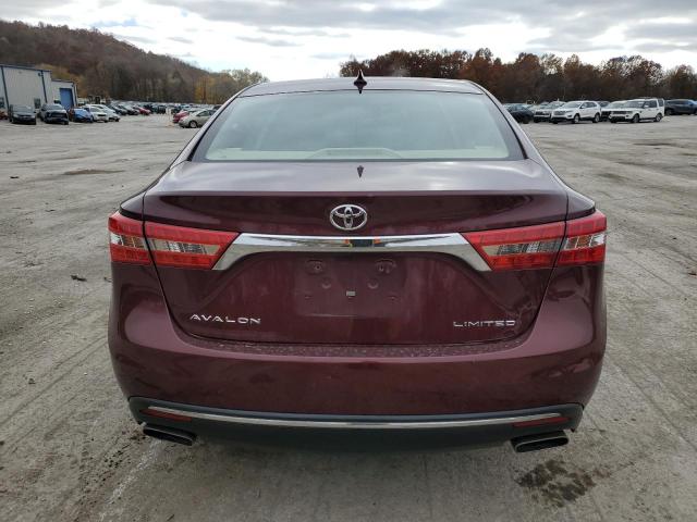 4T1BK1EB9HU244135 - 2017 TOYOTA AVALON XLE BURGUNDY photo 6