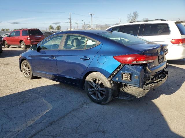 5NPD84LF5HH119825 - 2017 HYUNDAI ELANTRA SE BLUE photo 2