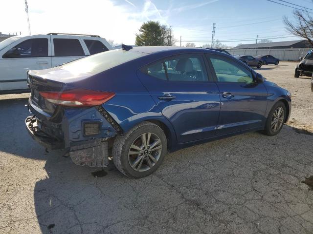 5NPD84LF5HH119825 - 2017 HYUNDAI ELANTRA SE BLUE photo 3