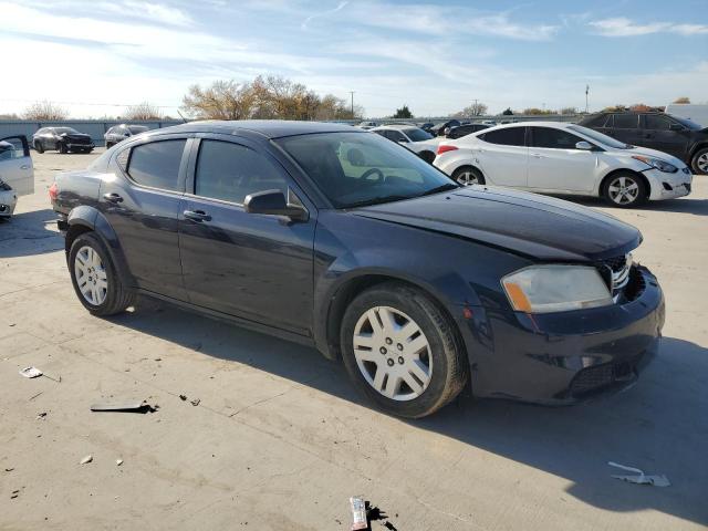 1C3CDZAB0DN596441 - 2013 DODGE AVENGER SE BLUE photo 4