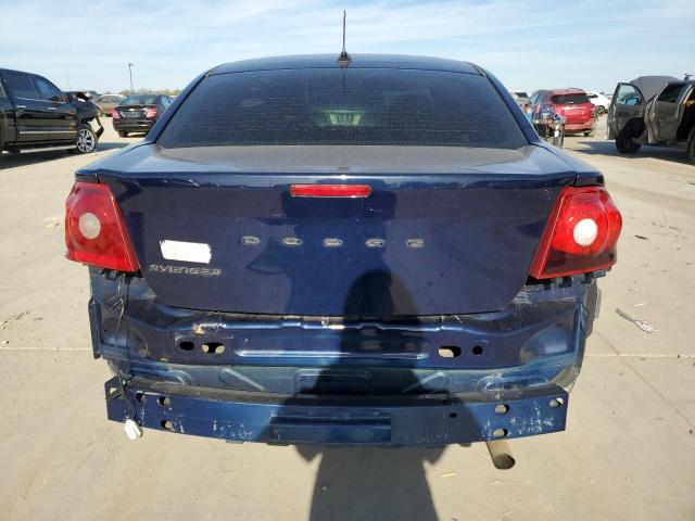 1C3CDZAB0DN596441 - 2013 DODGE AVENGER SE BLUE photo 6