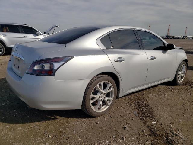 1N4AA5AP0EC496116 - 2014 NISSAN MAXIMA S SILVER photo 3