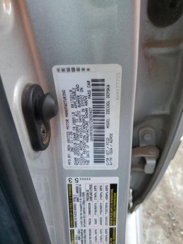 1NXBR32E17Z825407 - 2007 TOYOTA COROLLA CE SILVER photo 12