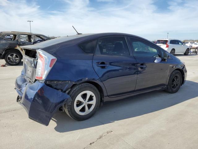 JTDKN3DU2C1490075 - 2012 TOYOTA PRIUS BLUE photo 3