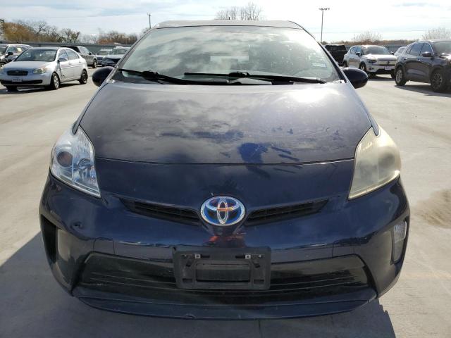 JTDKN3DU2C1490075 - 2012 TOYOTA PRIUS BLUE photo 5