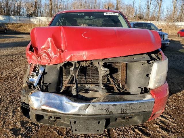 2GCEK13C971660774 - 2007 CHEVROLET 1500 SILVE K1500 CREW CAB RED photo 5