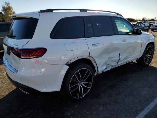 4JGFF8GE0MA399903 - 2021 MERCEDES-BENZ GLS 580 4MATIC WHITE photo 3