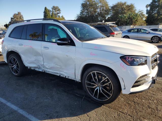 4JGFF8GE0MA399903 - 2021 MERCEDES-BENZ GLS 580 4MATIC WHITE photo 4