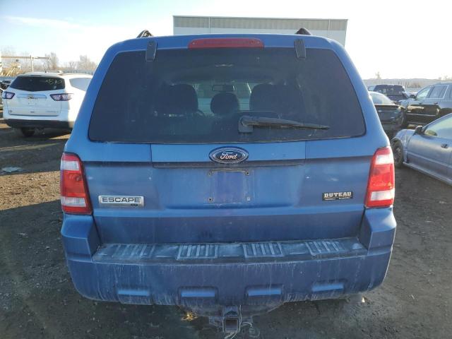 1FMCU03789KB27022 - 2009 FORD ESCAPE XLT BLUE photo 6