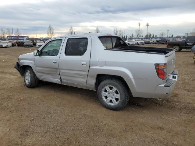 2HJYK16586H000057 - 2006 HONDA RIDGELINE RTL SILVER photo 2