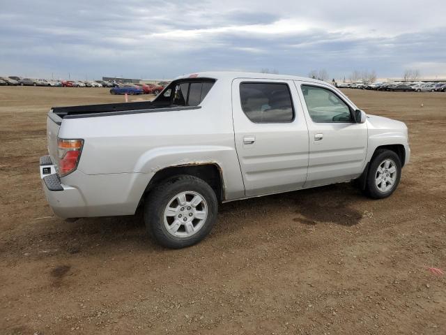 2HJYK16586H000057 - 2006 HONDA RIDGELINE RTL SILVER photo 3