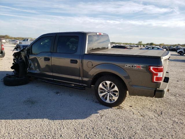 1FTEW1CP4JKE70539 - 2018 FORD F150 SUPERCREW GRAY photo 2