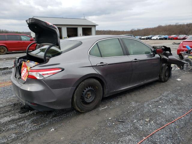 4T1B11HK6JU530688 - 2018 TOYOTA CAMRY L GRAY photo 3