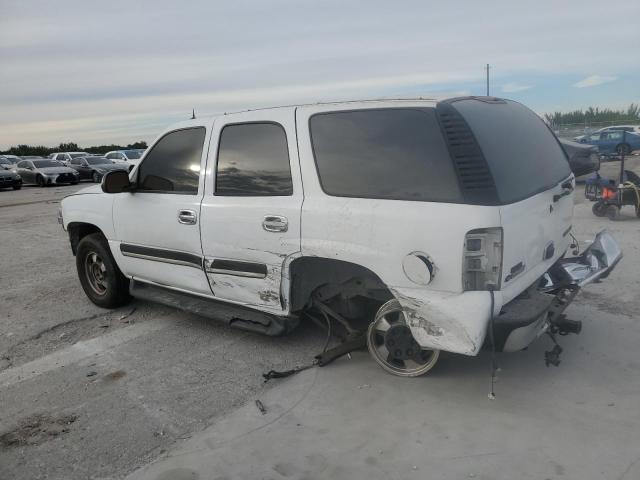 1GNEC13T25R141879 - 2005 CHEVROLET TAHOE C1500 WHITE photo 2