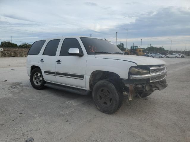 1GNEC13T25R141879 - 2005 CHEVROLET TAHOE C1500 WHITE photo 4